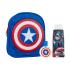 Marvel Captain America Dárková kazeta toaletní voda 50 ml + sprchový gel 300 ml + batoh