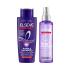 Set Šampon L'Oréal Paris Elseve Color-Vive Purple Shampoo + Bezoplachová péče L'Oréal Paris Elseve Color-Vive All For Blonde 10in1 Bleach Rescue
