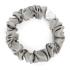 By Eloise London Silk Scrunchie Silver Heart Gumička na vlasy pro ženy 1 ks Odstín Moonlight
