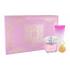 Versace Bright Crystal Dárková kazeta pro ženy toaletní voda 90 ml + tělové mléko 100 ml + klíčenka