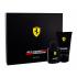 Ferrari Scuderia Ferrari Black Dárková kazeta pro muže toaletní voda 75 ml + sprchový gel 150 ml