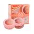 The Body Shop Pink Grapefruit Dárková kazeta tělové máslo 200 ml + tělový peeling 200 ml + rukavice