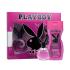 Playboy Queen of the Game Dárková kazeta toaletní voda 40 ml + sprchový gel 250 ml poškozená krabička