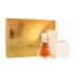 Kim Kardashian Pure Honey Dárková kazeta parfémovaná voda 100 ml + tělové mléko 100 ml + vonná dekorace