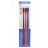 Swissdent Profi Colours Trio Soft-Medium Klasický zubní kartáček 3 ks Odstín Black, Red, Blue
