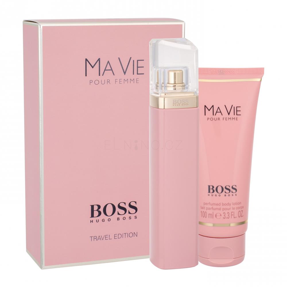 HUGO BOSS Boss Ma Vie Dárková kazeta parfémovaná voda 75 ml + tělové