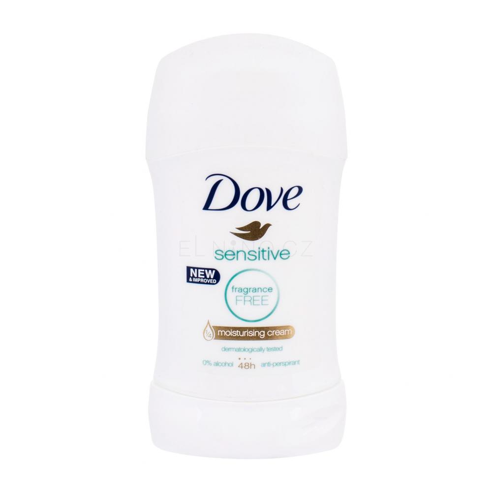 Dove Sensitive 48h Antiperspirant pro ženy 40 ml ELNINO.CZ