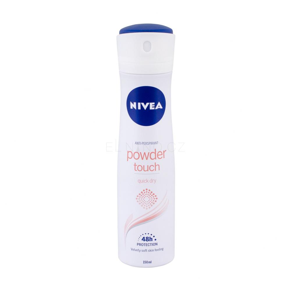 Nivea Powder Touch 48h Antiperspirant pro ženy 150 ml ELNINO.CZ