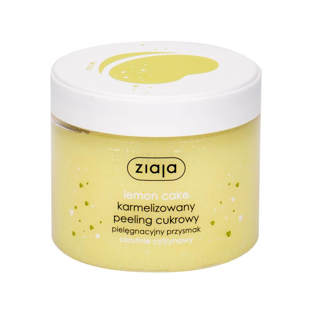Ziaja Lemon Cake Sugar Body Scrub Tělový peeling pro ženy 300 ml