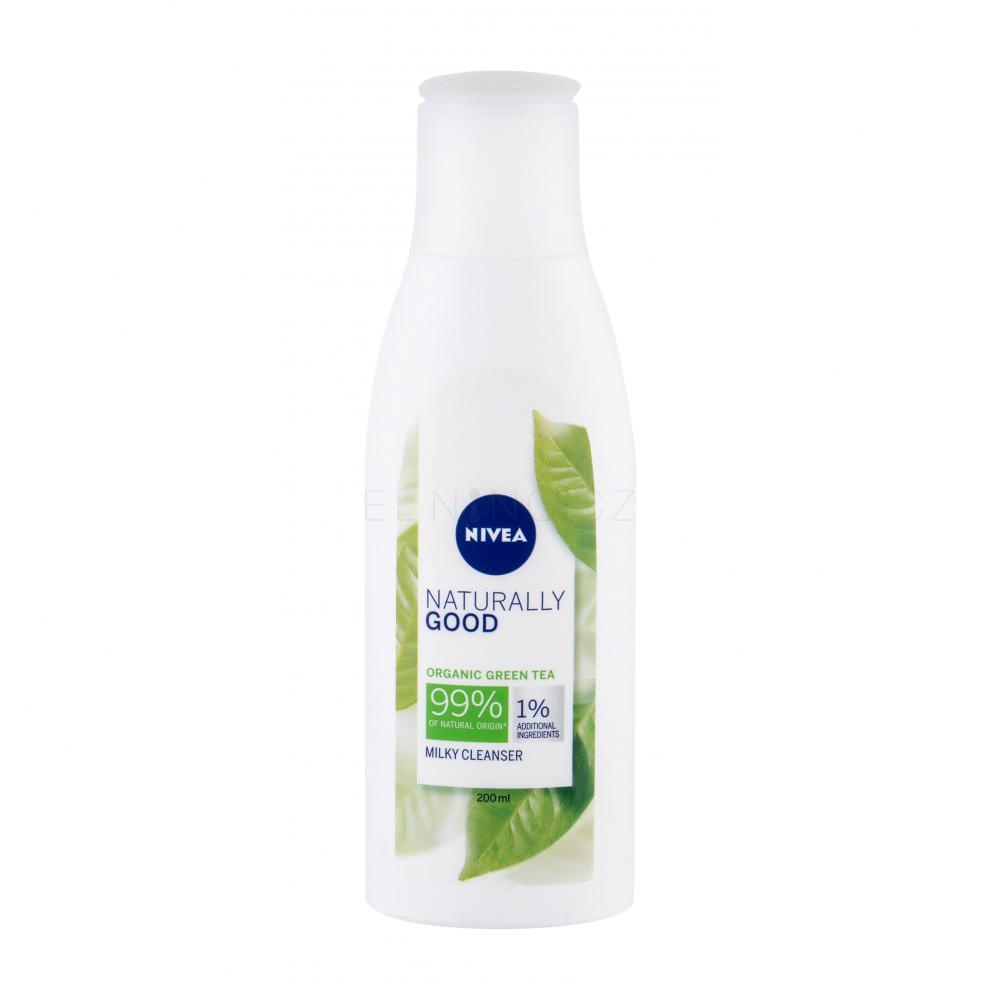Nivea Naturally Good Green Tea Čisticí mléko pro ženy 200 ml ELNINO.CZ