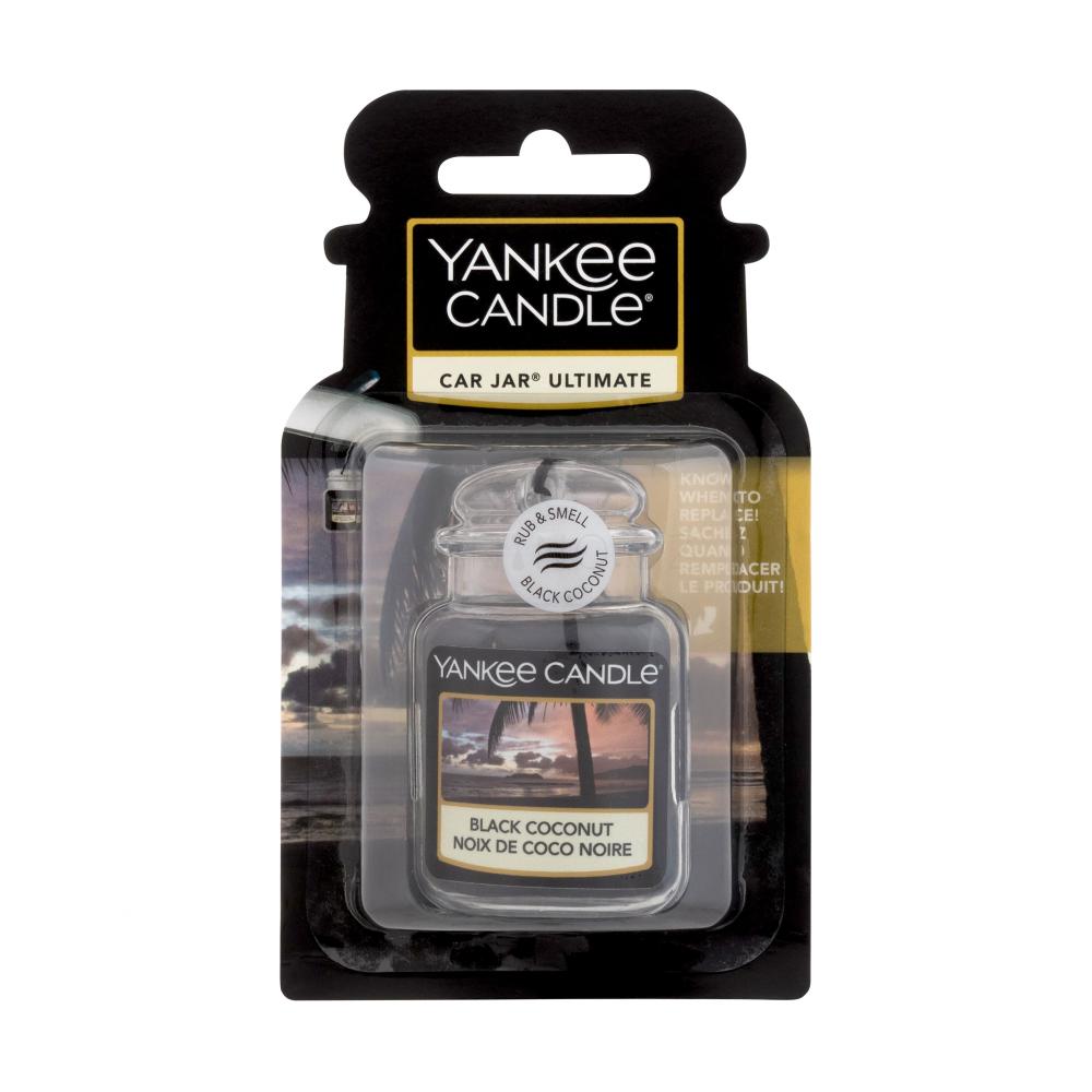 Yankee Candle Black Coconut Car Jar Vůně do auta 1 ks ELNINO.CZ
