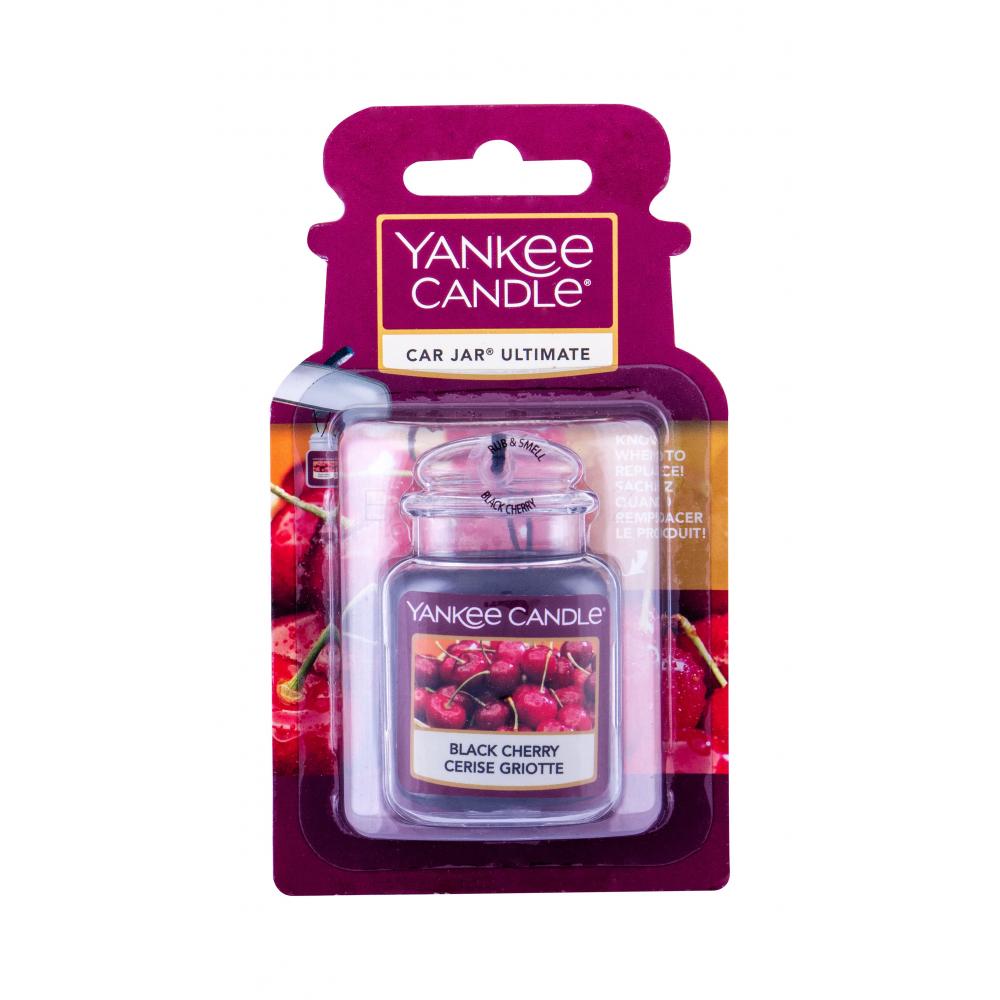 Yankee Candle Black Cherry Car Jar Vůně do auta 1 ks ELNINO.CZ
