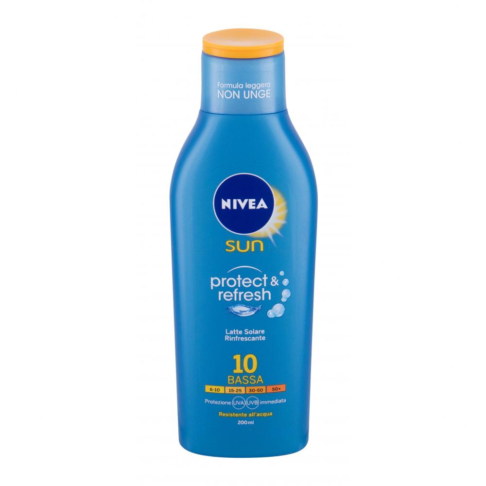 Nivea Sun Protect & Refresh Sun Lotion SPF10 Opalovací přípravek na