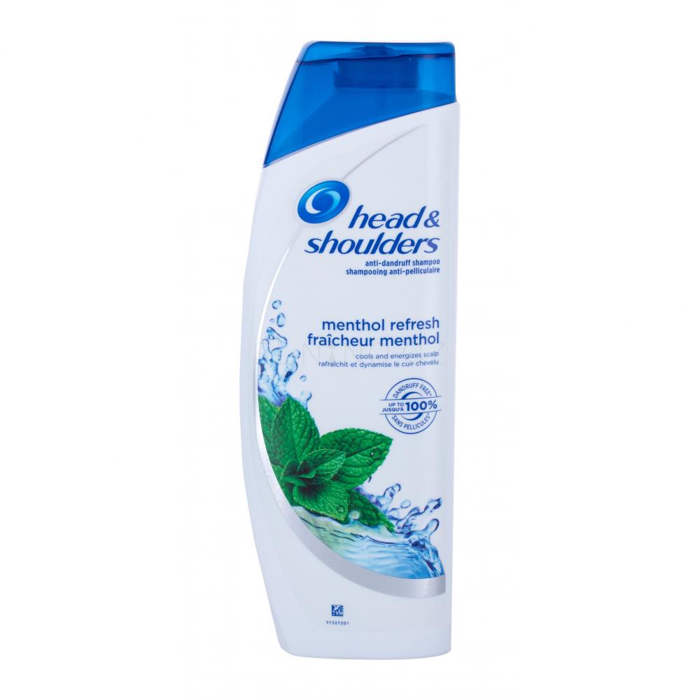 Head & Shoulders Menthol Refresh AntiDandruff Šampon 400 ml ELNINO.CZ