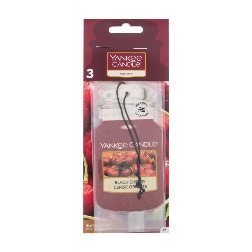 Yankee Candle Black Cherry Car Jar Vůně do auta ELNINO.CZ