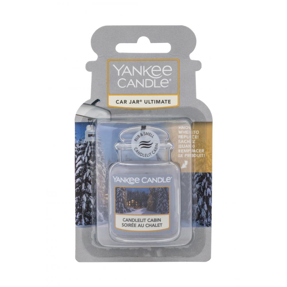 Yankee Candle Candlelit Cabin Car Jar Vůně do auta 1 ks ELNINO.CZ