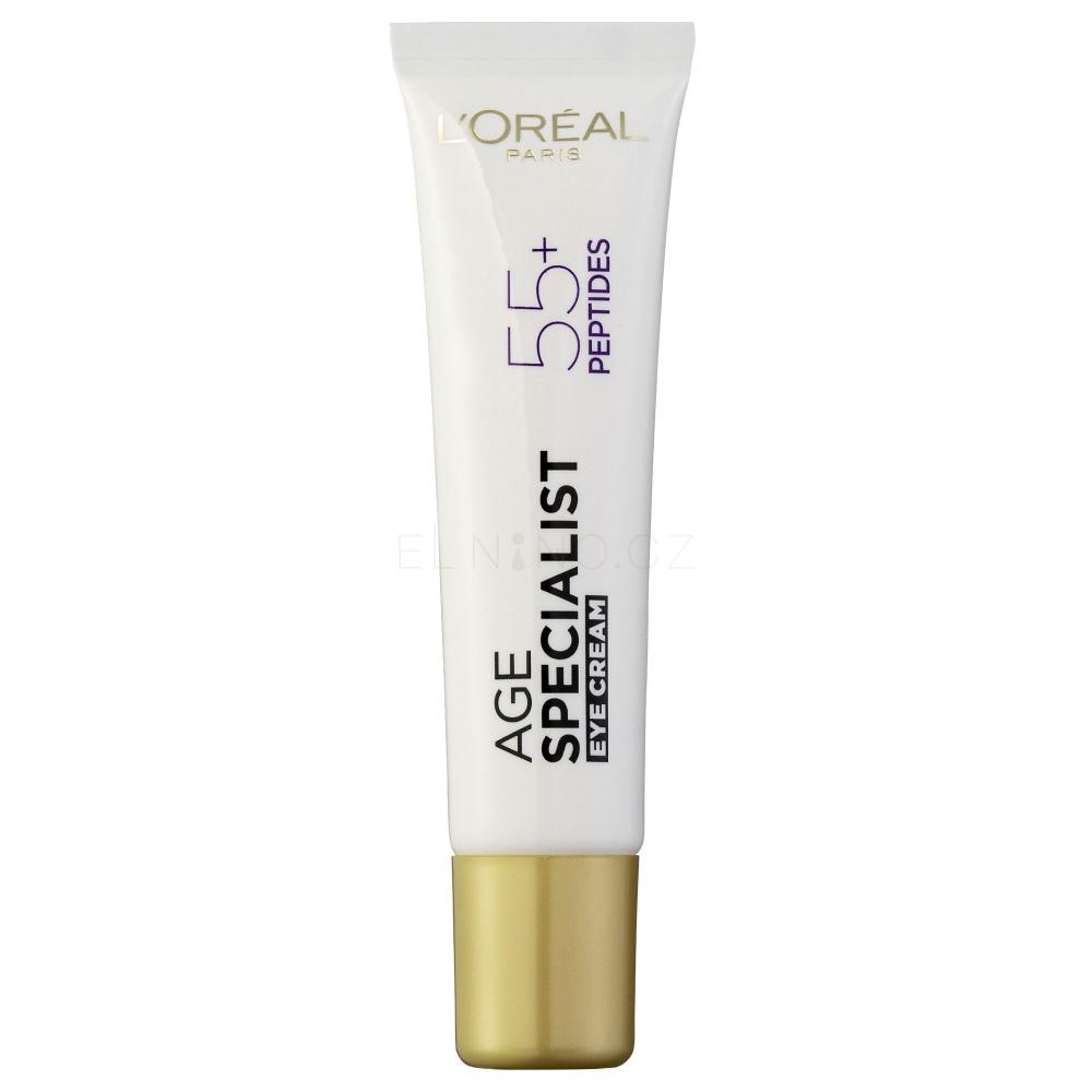 L'Oréal Paris Age Specialist 55+ Peptides & Caffeine Eye Cream Oční