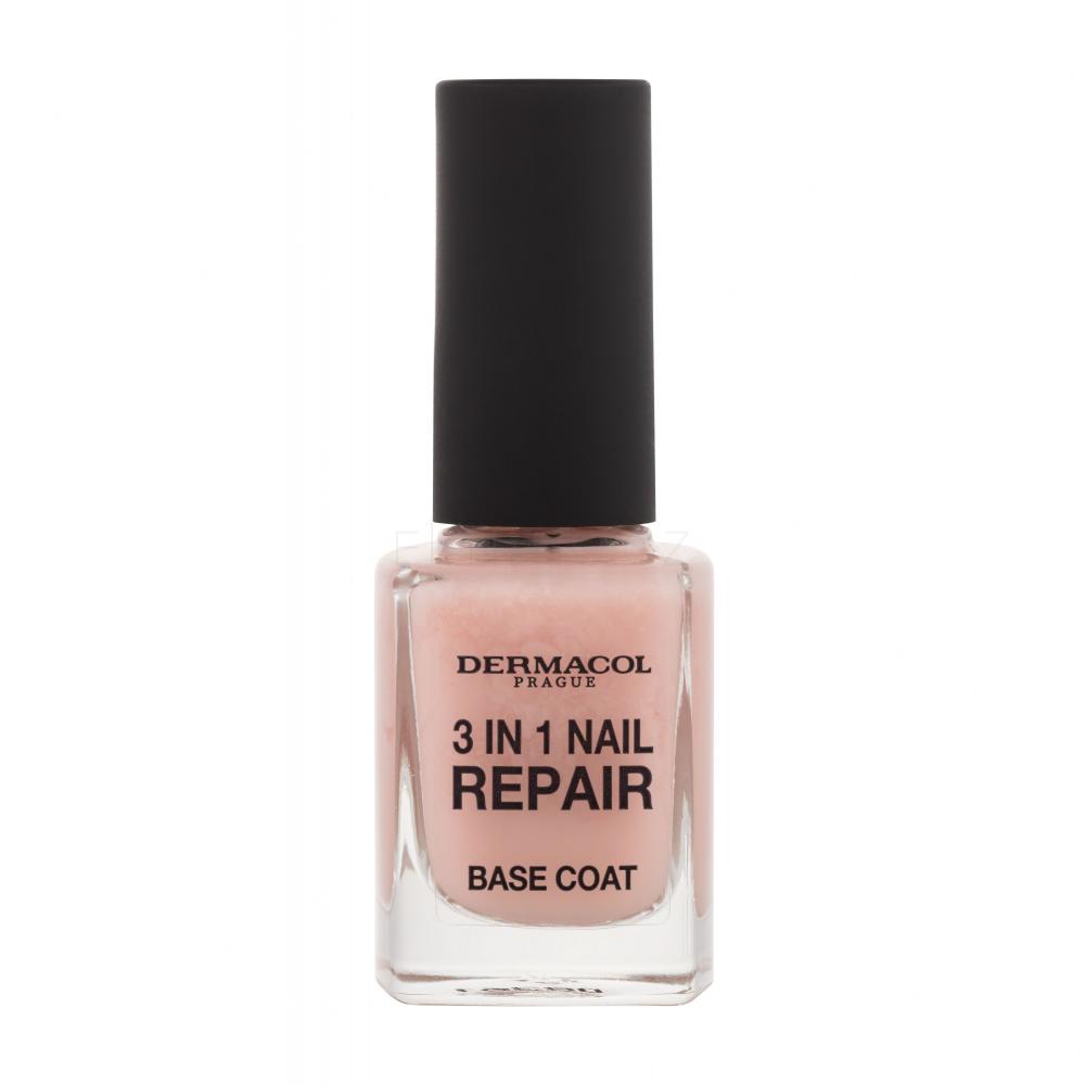 Dermacol 3in1 Nail Repair Base Coat Péče o nehty pro ženy 11 ml ELNINO.CZ