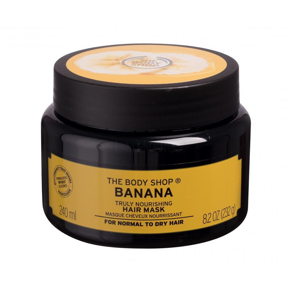 The Body Shop Banana Truly Nourishing Hair Mask Maska na vlasy pro ženy