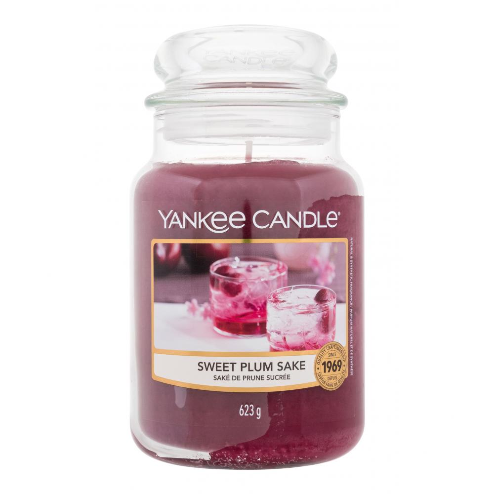Yankee Candle Sweet Plum Sake Vonná svíčka 623 g ELNINO.CZ