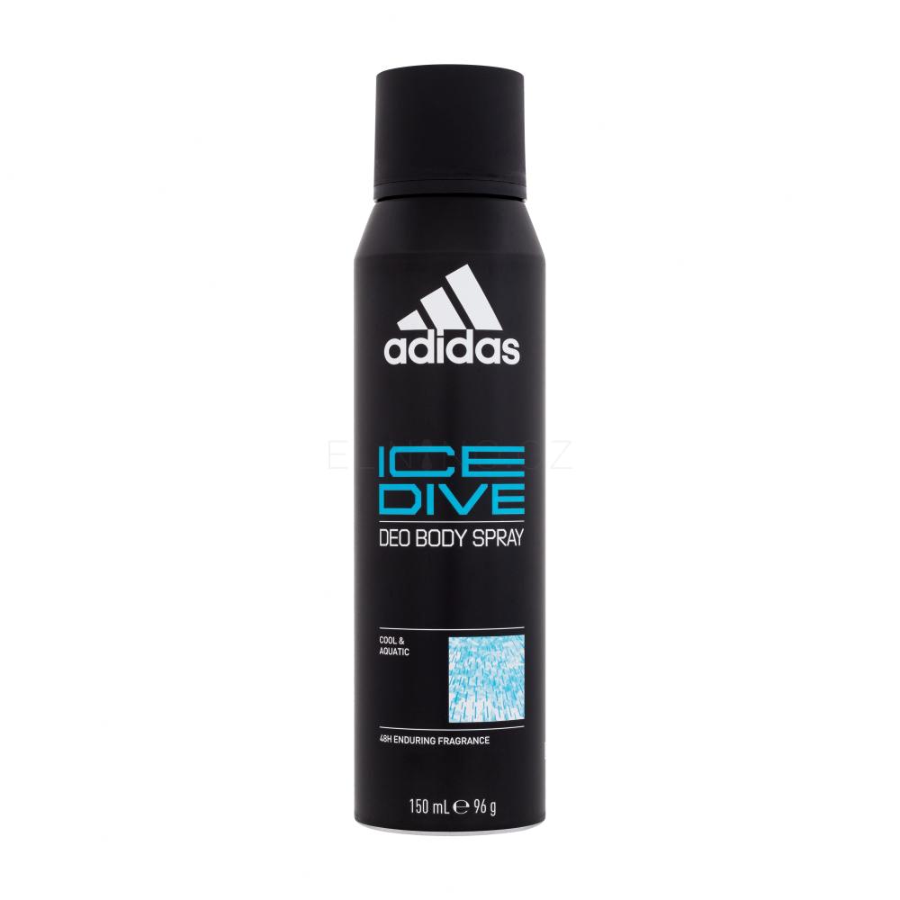 Adidas Ice Dive Deo Body Spray 48H Deodorant pro muže 150 ml ELNINO.CZ