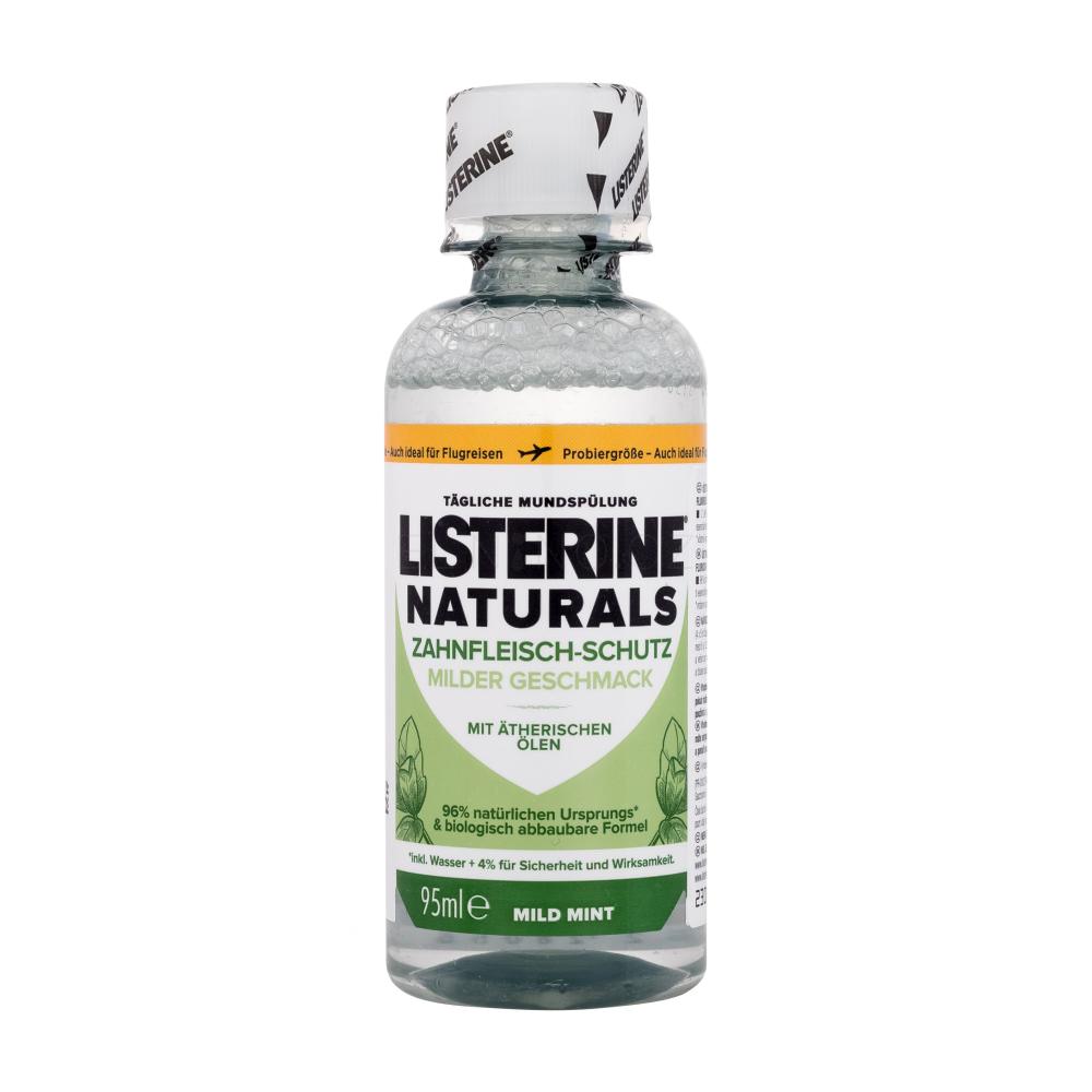 Listerine Naturals Gum Protection Mild Taste Mouthwash Ústní voda 95 ml