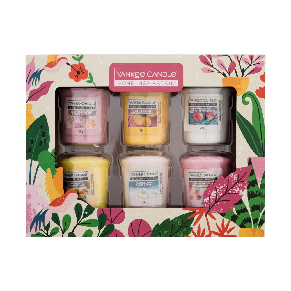 Yankee Candle Home Inspiration Dárková kazeta vonná svíčka Sugared
