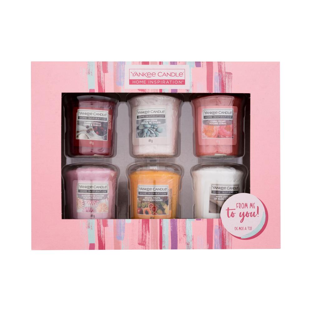 Yankee Candle Home Inspiration Dárková kazeta vonná svíčka Cherry