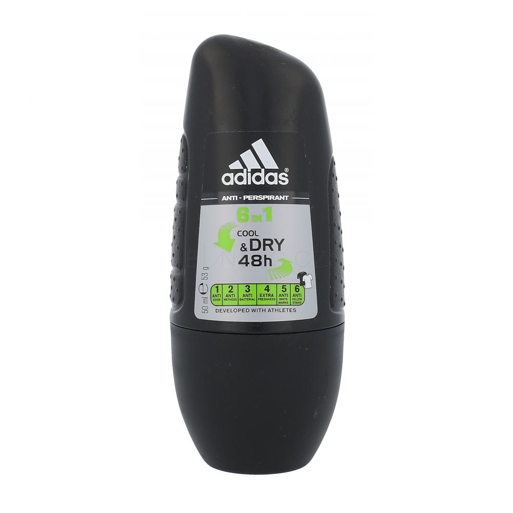 Adidas 6in1 Cool & Dry 48h Antiperspirant pro muže 50 ml ELNINO.CZ