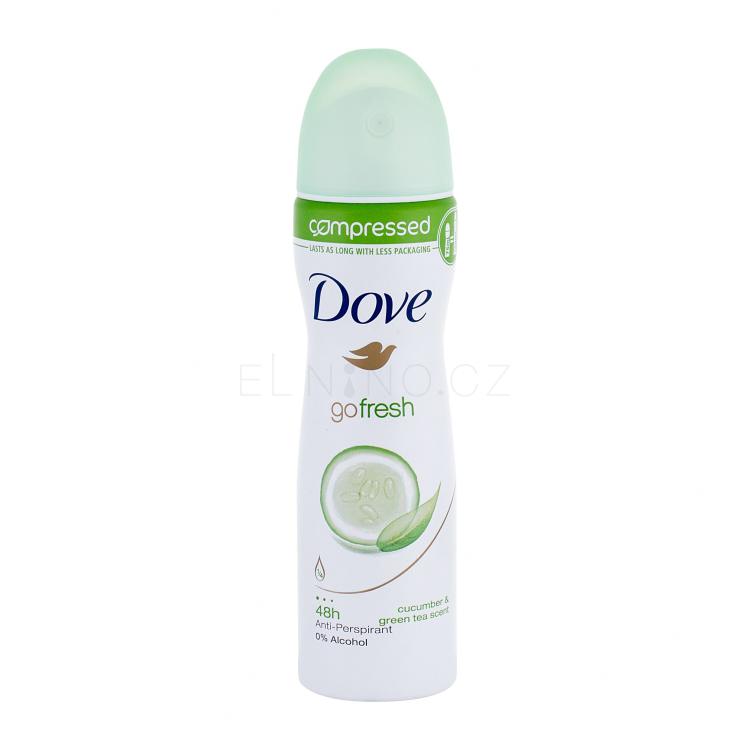 Dove Go Fresh Cucumber &amp; Green Tea 48h Antiperspirant pro ženy 75 ml