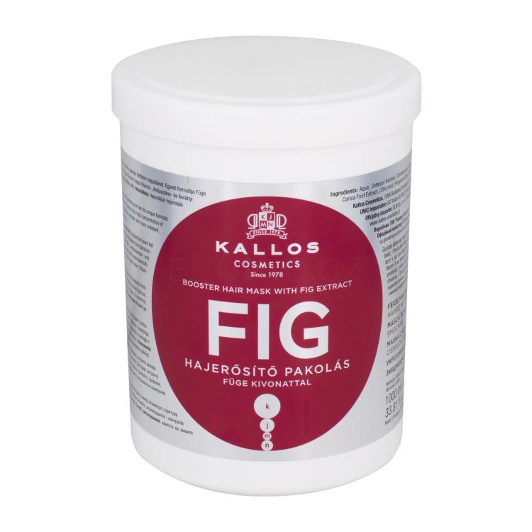 Kallos Cosmetics Fig Maska na vlasy pro ženy 1000 ml