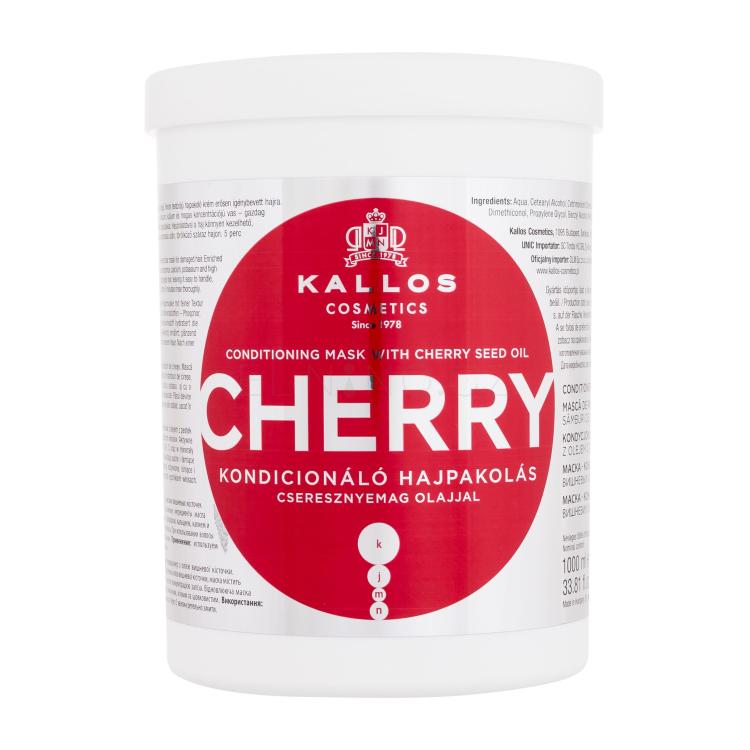 Kallos Cosmetics Cherry Maska na vlasy pro ženy 1000 ml