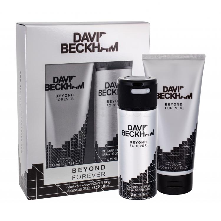 David Beckham Beyond Forever Dárková kazeta deodorant 150 ml + sprchový gel 200 ml
