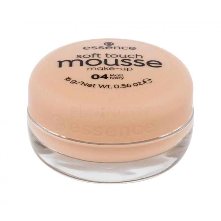 Essence Soft Touch Mousse Make-up pro ženy 16 g Odstín 04 Matt Ivory