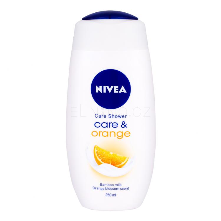 Nivea Care &amp; Orange Sprchový gel pro ženy 250 ml