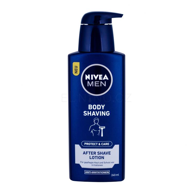 Nivea Men Protect &amp; Care Body Shaving Tělové mléko pro muže 240 ml