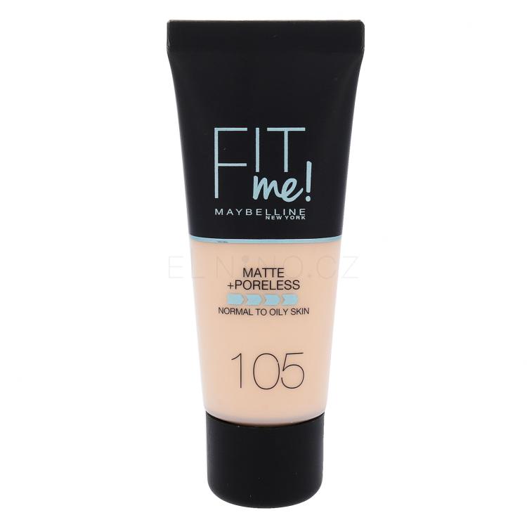 Maybelline Fit Me! Matte + Poreless Make-up pro ženy 30 ml Odstín 105 Natural Ivory