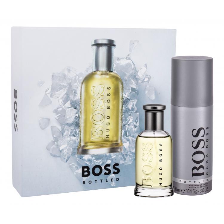 HUGO BOSS Boss Bottled Dárková kazeta toaletní voda 50 ml + deodorant 150 ml