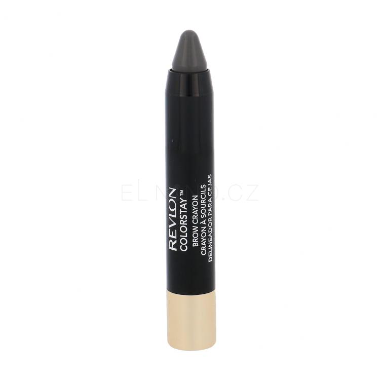 Revlon Colorstay Brow Crayon Tužka na obočí pro ženy 2,6 g Odstín 320 Soft Black