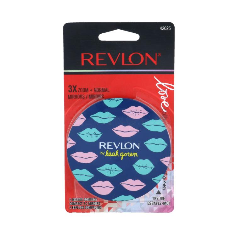 Revlon Love Collection By Leah Goren Zrcátko pro ženy 1 ks Odstín Blue