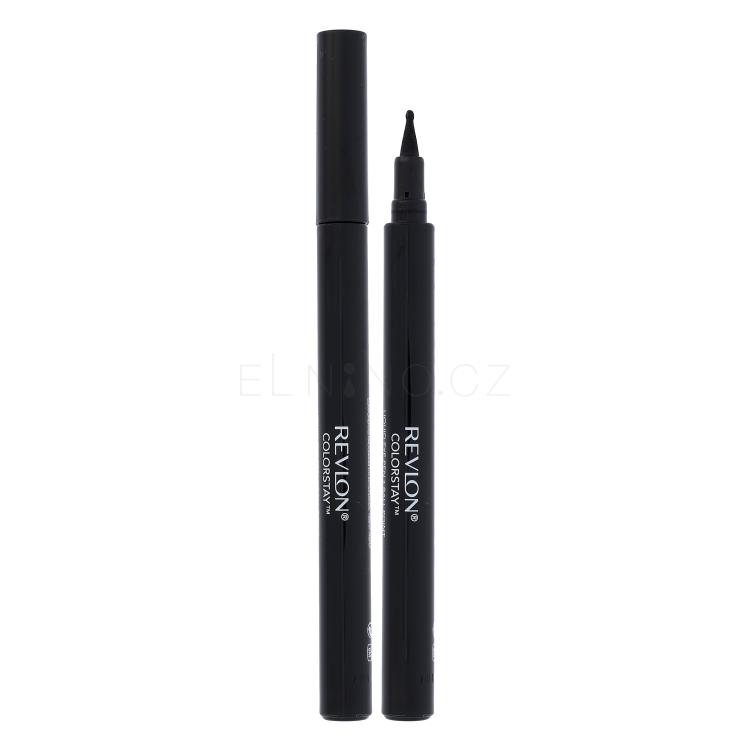 Revlon Colorstay Liquid Eye Pen Ball Point Oční linka pro ženy 1,6 g Odstín 01 Blackest Black