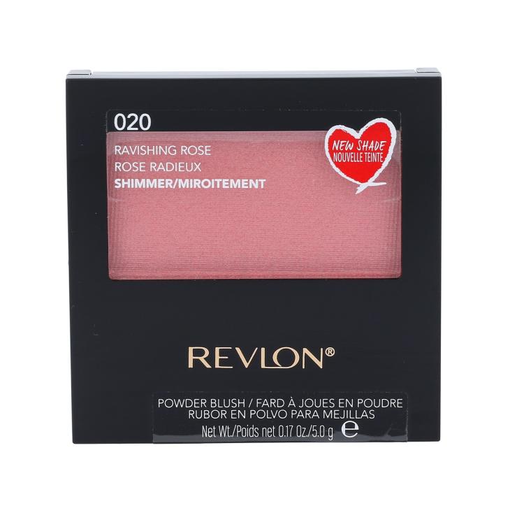 Revlon Powder Blush Tvářenka pro ženy 5 g Odstín 020 Ravishing Rose