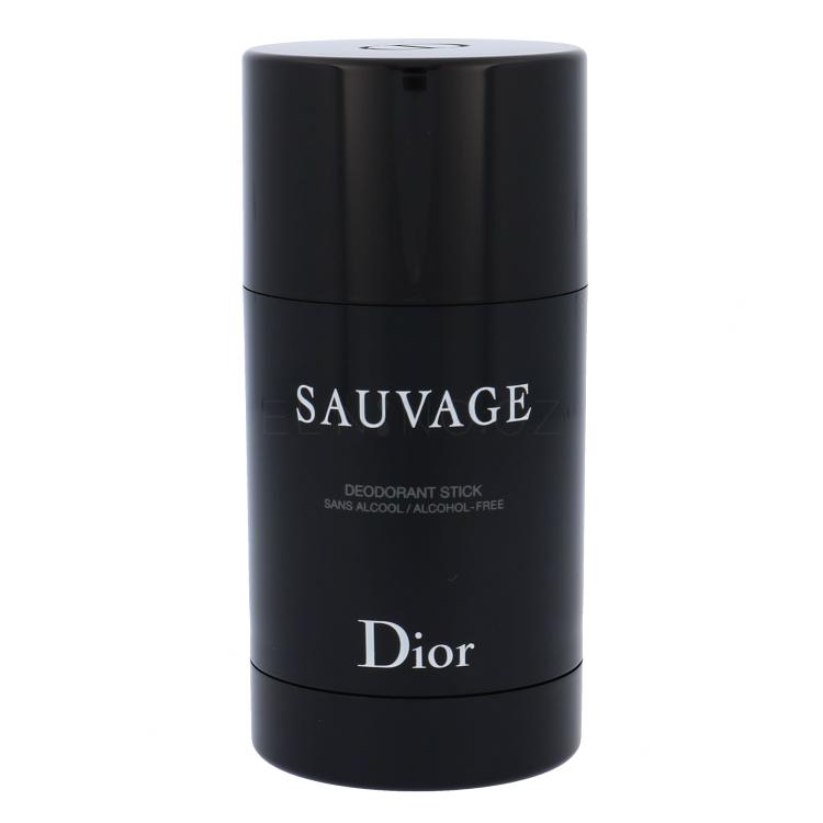 Christian Dior Sauvage Deodorant pro muže 75 ml poškozená krabička