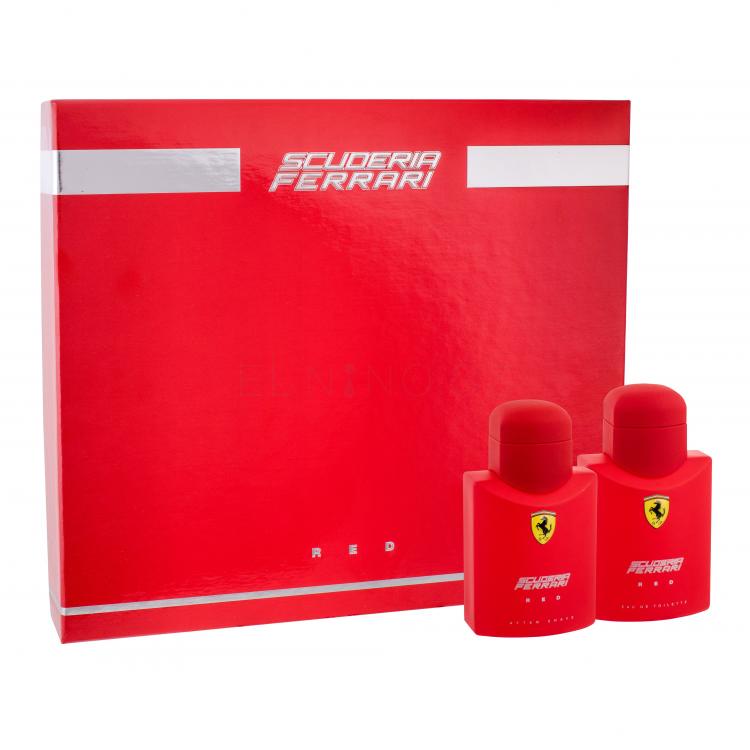Ferrari Scuderia Ferrari Red Dárková kazeta toaletní voda 75 ml + voda po holení 75 ml