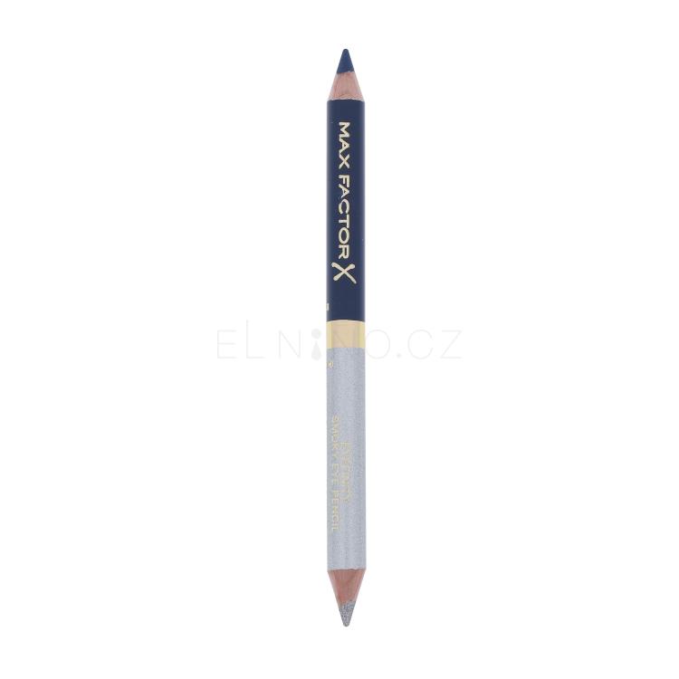 Max Factor Eyefinity Smoky Eye Pencil Tužka na oči pro ženy 1,3 g Odstín 04 Persian Blue + Radiant Silver