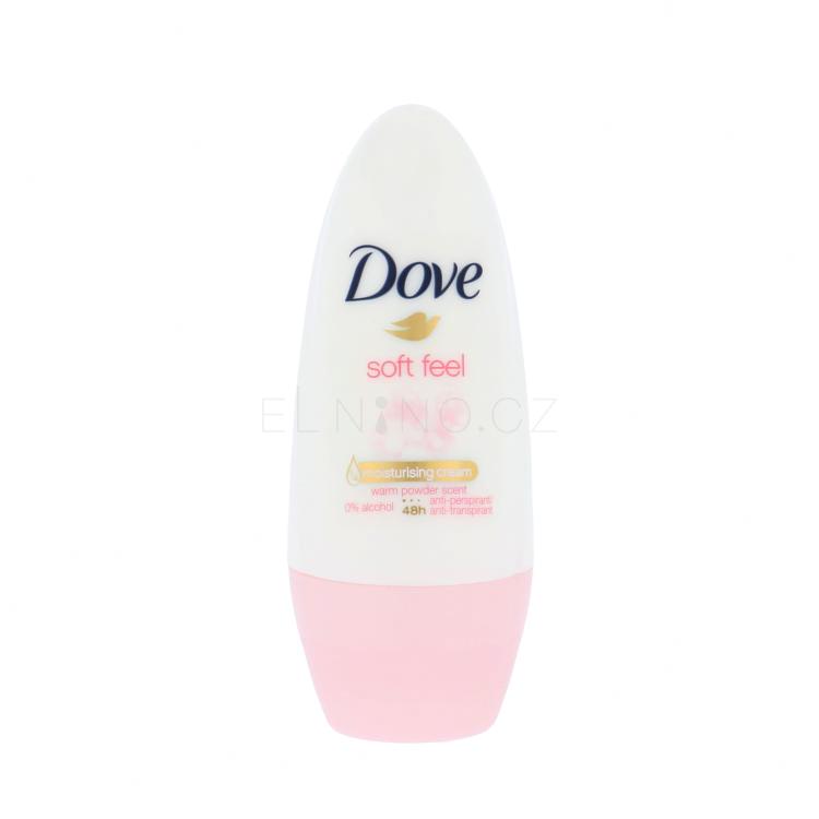 Dove Soft Feel 48h Antiperspirant pro ženy 50 ml