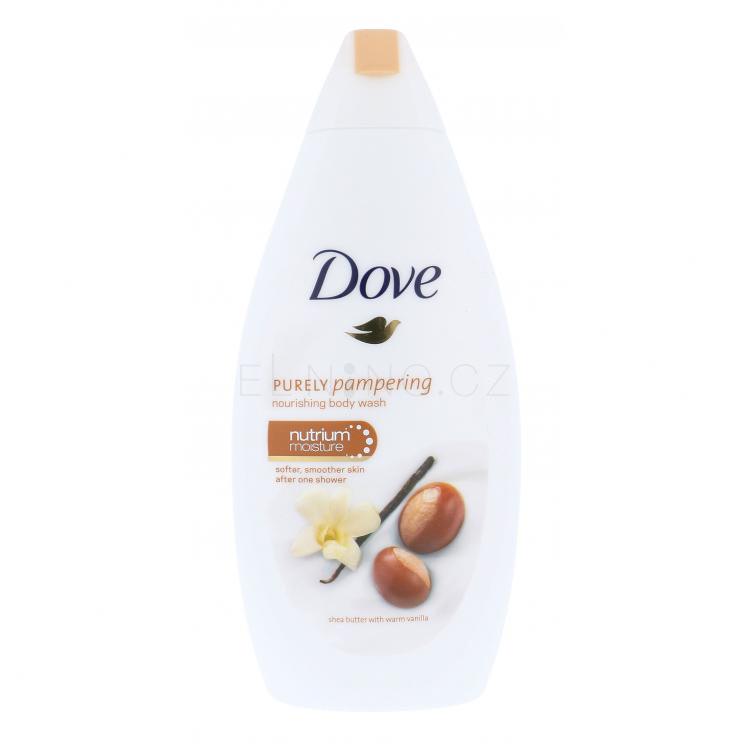 Dove Purely Pampering Shea Butter Sprchový gel pro ženy 500 ml