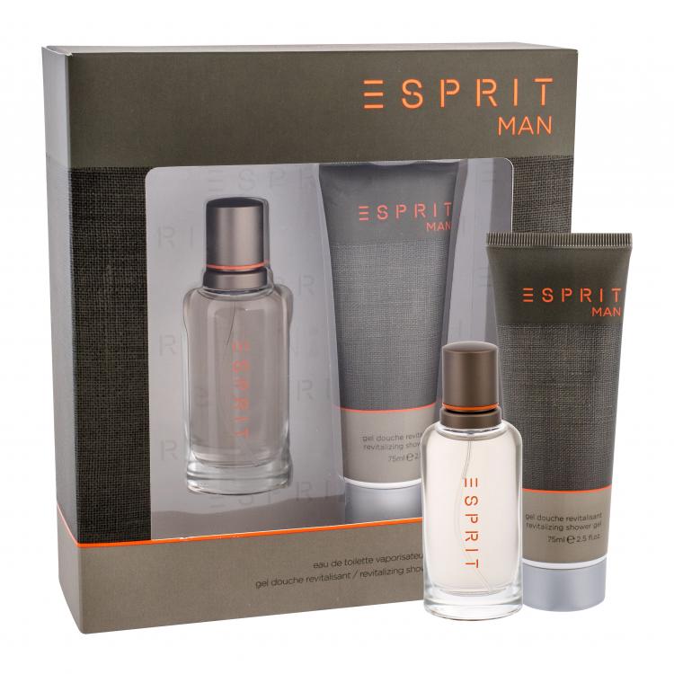 Esprit Esprit Man Dárková kazeta toaletní voda 30 ml + sprchový gel 75 ml poškozená krabička