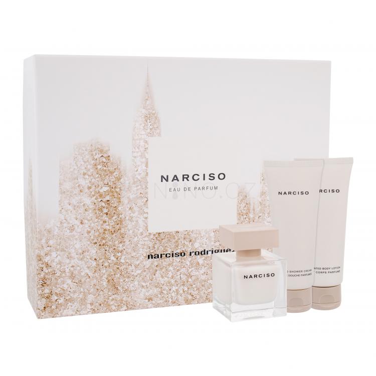 Narciso Rodriguez Narciso Dárková kazeta parfémovaná voda 50 ml + tělové mléko 75 ml + sprchový krém 75 ml