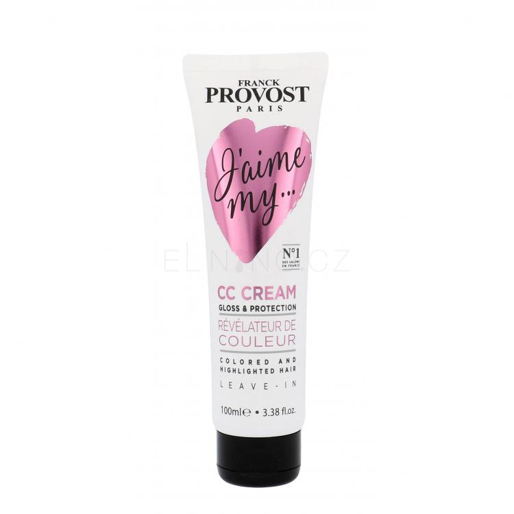 FRANCK PROVOST PARIS J´Aime My... Révélateur De Couleur CC Cream Balzám na vlasy pro ženy 100 ml
